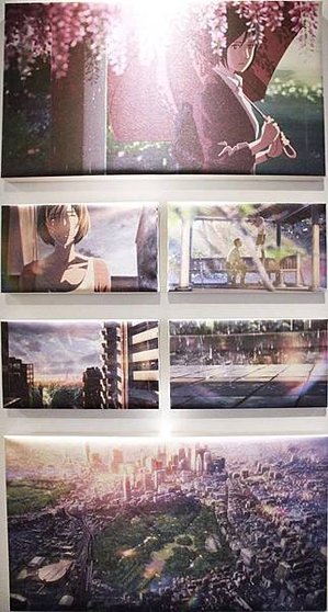 １０７新海誠展－言葉之庭２６