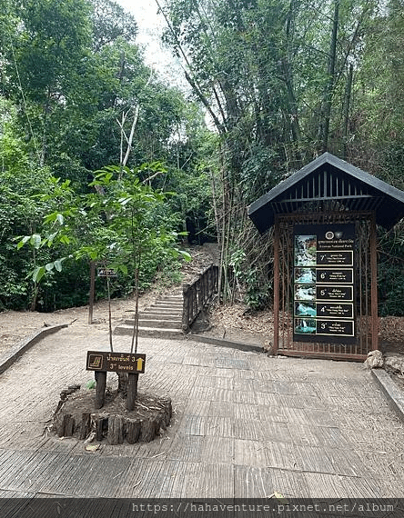 &lt;泰國北碧 l Erawan waterfall 國家公園 