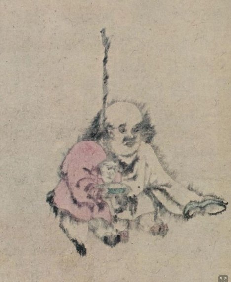 羅聘（1733年—1799年）清代畫家。揚州八怪之一，眼珠是