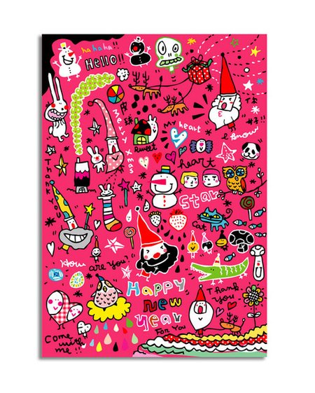 new year postcard(25元)數量50張