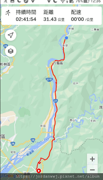 【騎車】高樹→六龜→新發→六龜→新威→高樹