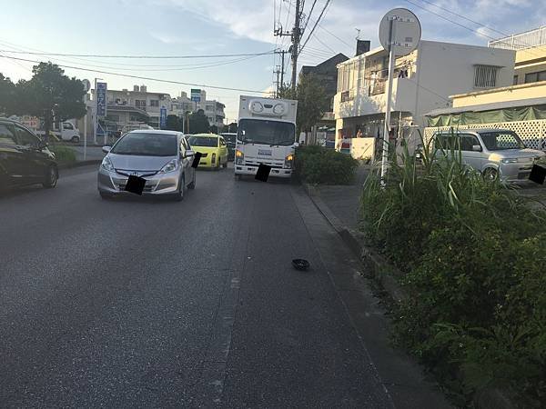 日本沖繩自由行 TIMES租車 (租車車禍後的處理方式)