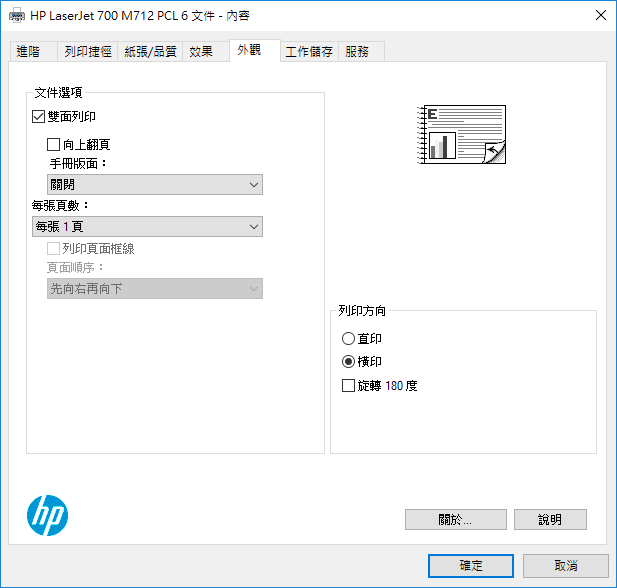 Word-如何在A4版面雙面列印4個頁面後切割裝訂成冊？