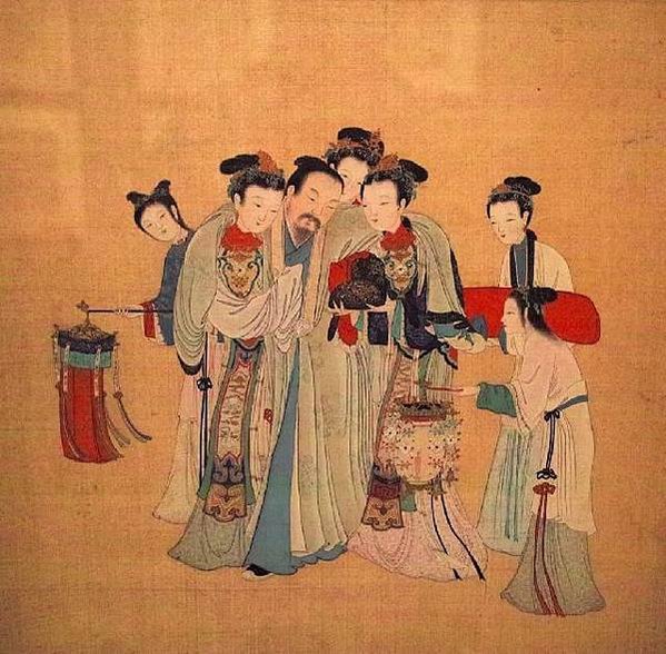 春宮圖/古代行房圖/殷奇《春宮圖冊》/A片/「妻不如妾，妾不