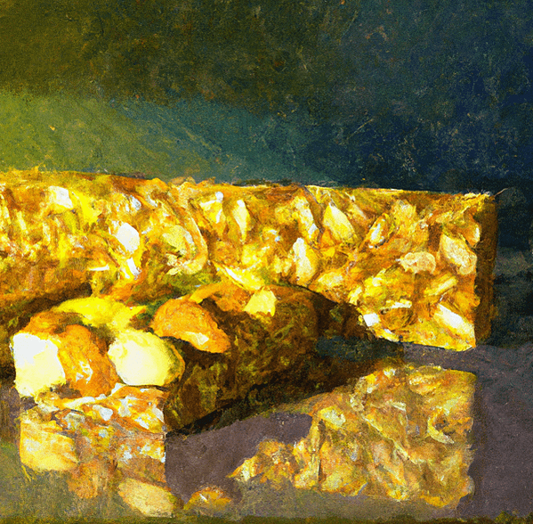 yellowdaddy2023-03-15 19.23.38 - Nut Bars and Snacks_ Healthy and Delicious Choices for Outings.  in a Realism  painting style.