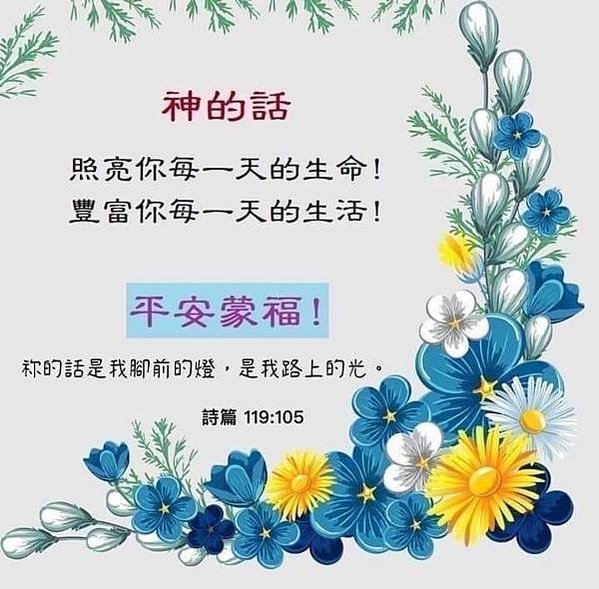 神的話照亮你每一天的生命！豐富你每一天的生活...詩篇119