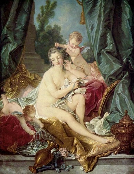 維納斯梳妝 The Toilet of Venus_布雪 Francois Boucher.jpg