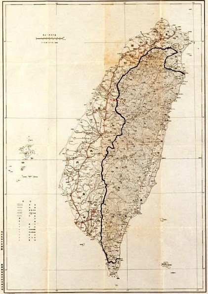 1916年日本人所繪臺灣地圖_Map_of_Taiwan_-_Formosa_by_Japanese (1)