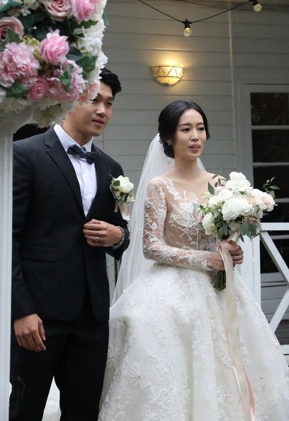 冬季戀歌 憲銘&amp;方雯 浪漫戶外婚禮 真情永銘於方寸間 青青食