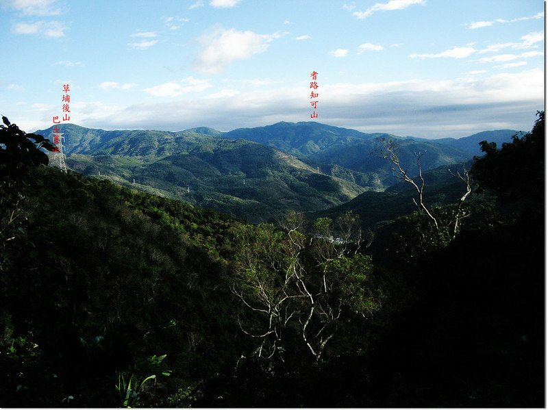 牡丹路山保線路東北望群山 1-1