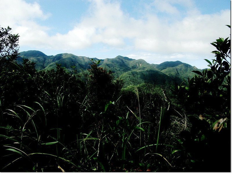 牡丹路山800山頭西眺里龍山山稜 3