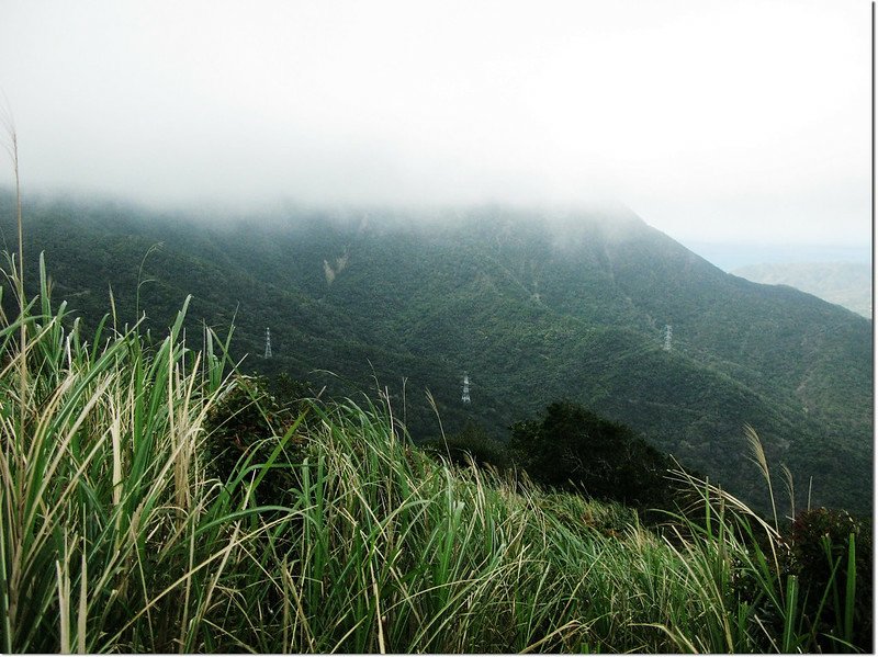 牡丹路山北峰西眺北里龍山