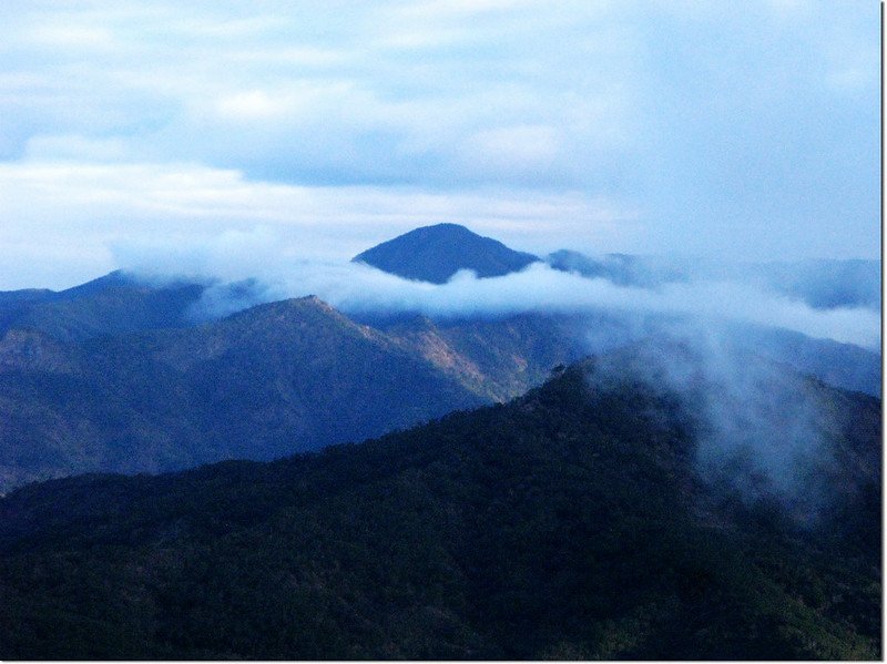 北里龍山北望中心崙山、南湖呂山 1