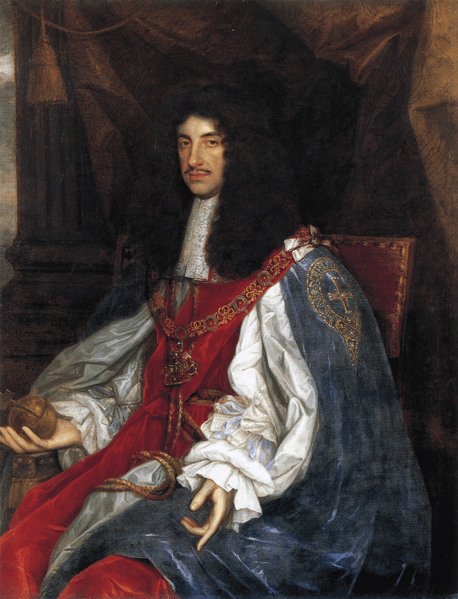 458px-Charles_II_in_garter_robes