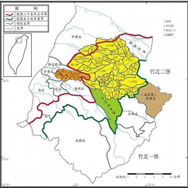 竹北東平里土牛溝/竹北蕃仔寮土牛溝/250年老榕樹土地公福昌