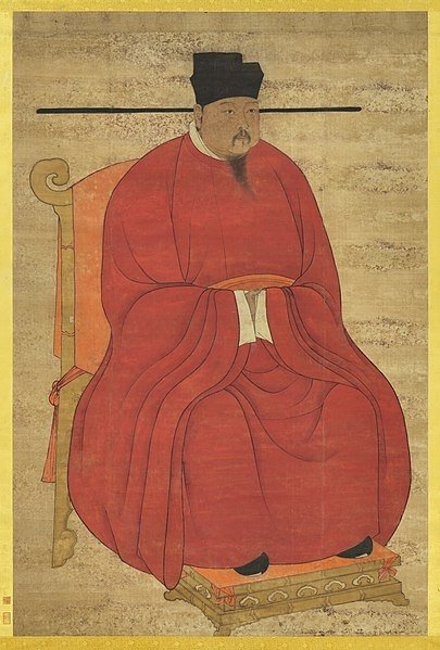 405px-Portrait_assis_de_l&apos;empereur_Song_Zhenzong