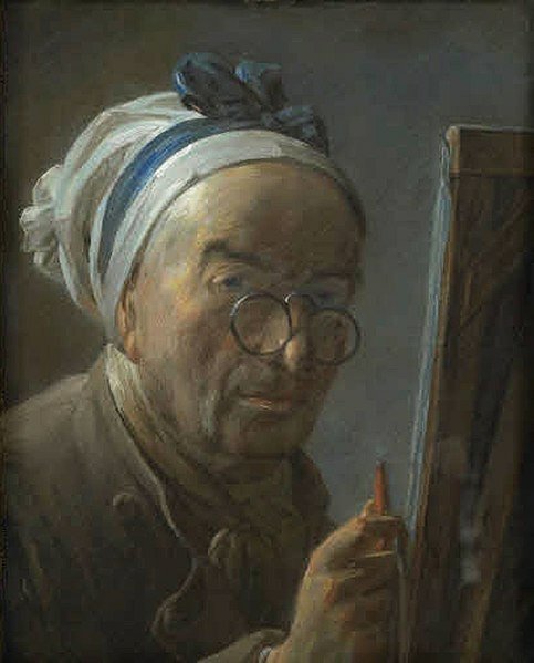 Self_Portrait_at_an_Easel_(ca._1779),_pastel,_40.5_x_32.5_cm.,_Louvre