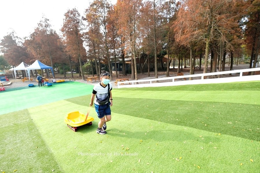 【雲林親子景點】古坑鹿營親子農場～滑草、餵小動物、落羽松林、親子餐廳10.JPG