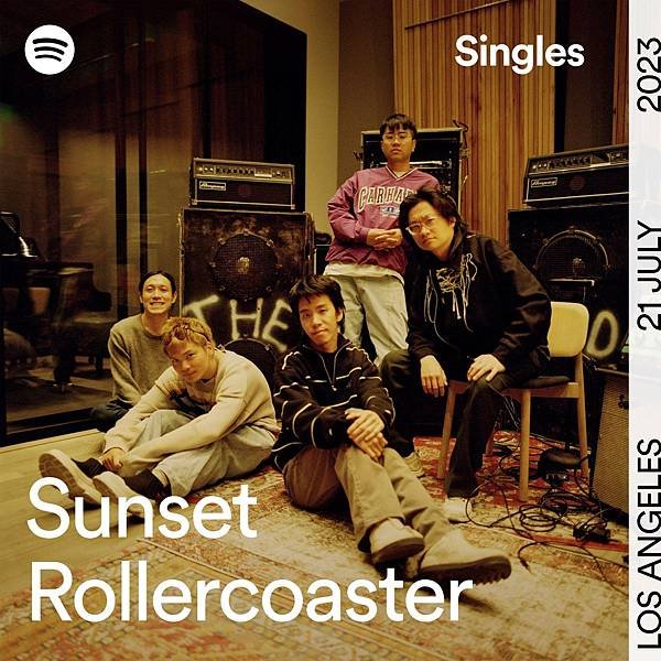 落日飛車成為第一組與國際音樂平台 Spotify 合作的台灣樂團，推出兩首獨家 Spotify Singles