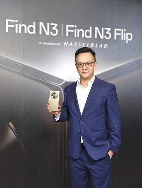 OPPO台灣總經理 劉金表示看好高階機種手機成長