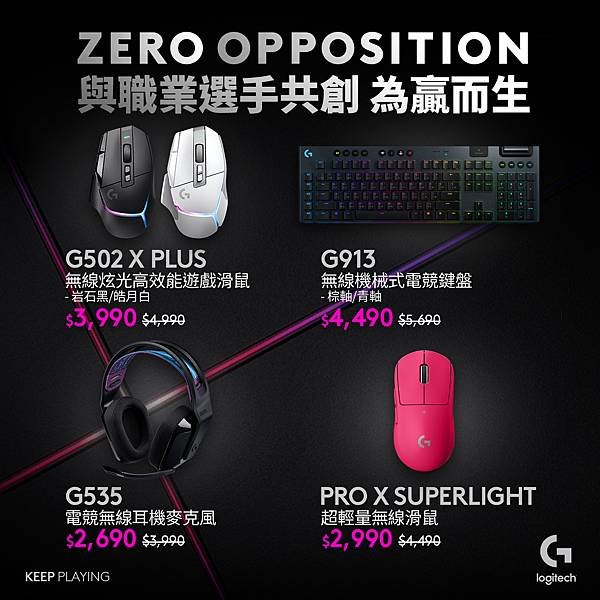 圖說05 即日起至 4 月 28 日PRO X系列產品下殺超多優惠