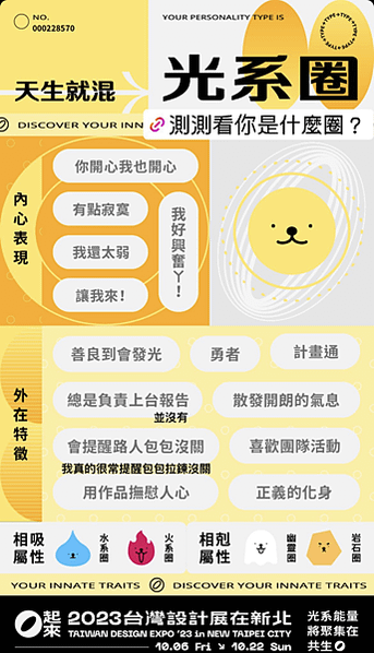 【新北景點】2023台灣設計展在鶯歌逛展攻略|心理測驗-你是