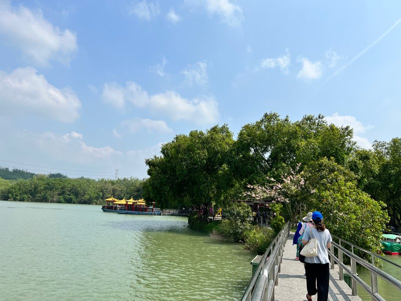 台南景點,台南景點親子,柳營景點,柳營景點推薦,尖山埤江南渡假村,獨木舟,水上腳踏車,小琉球,露水雞,柳營露水雞