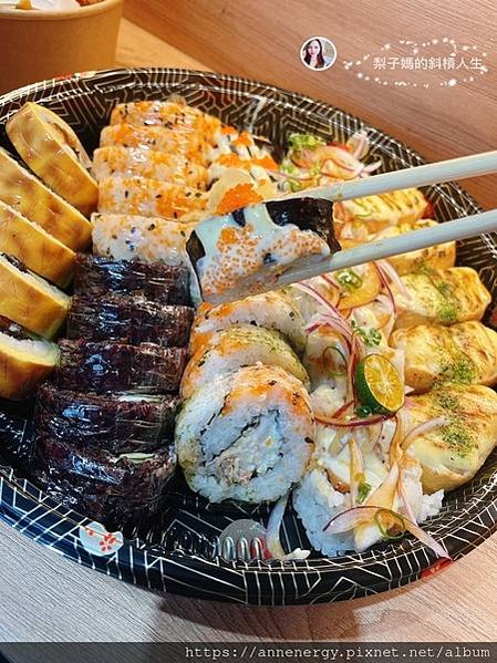 【新竹美食】享稻Enjoy sushi ｜壽司外帶店｜食材新