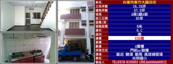 東方大鎮店住資料表