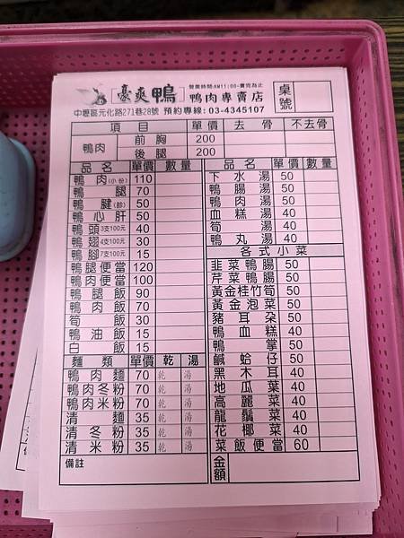 【中壢美食】豪爽鴨鴨專賣店。鴨肉的天堂 吃鴨的最佳選擇！每個