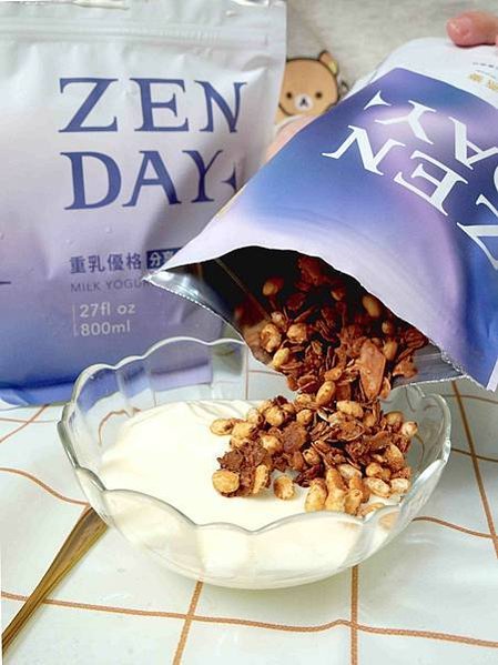 【輕鬆吃健康】森空ZenDay 益菌優格。全台首創鋁袋優格 