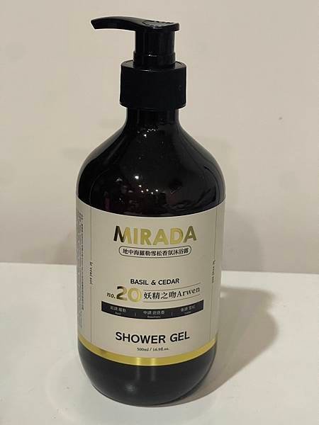 [產品分享] MIRADA特洛伊精緻香氛洗髮露與沐浴露~ N