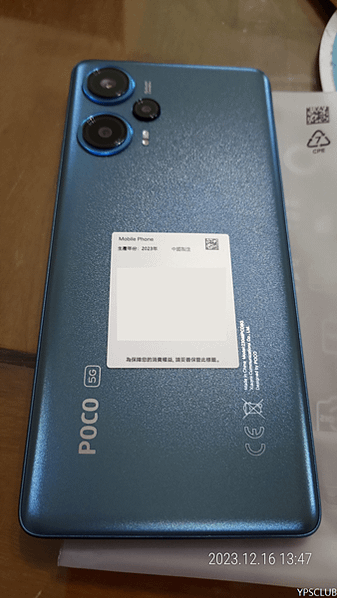 [手機]POCO F5 12GB/256GB入手