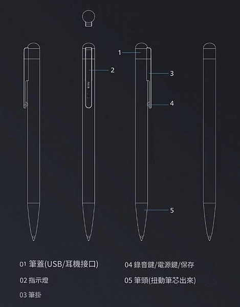 PHILIPS VoiceTracer 錄音筆8GB (VT