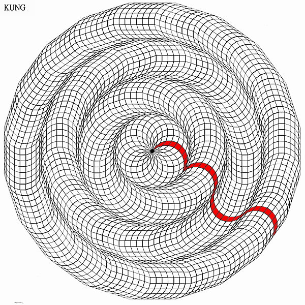 Aperiodic Cell of infinite siz