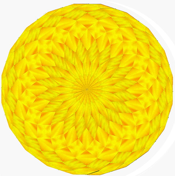 Aperiodic Cell of infinite siz