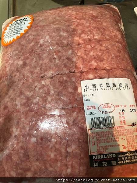 costco好市多豬肉★豬絞肉、台灣低脂豬絞肉 TW POR