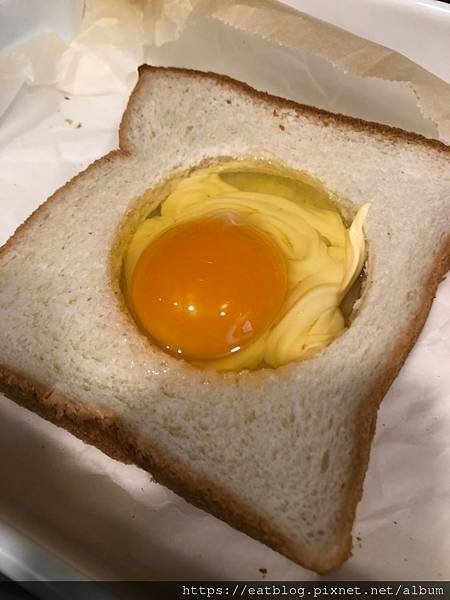 失敗料理。百慕達烤吐司蛋