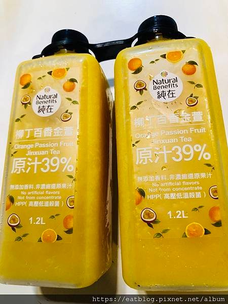 costco好市多新鮮果汁★純在柳丁百香金萱茶 Natura