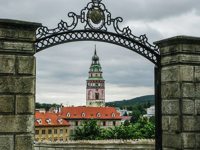 第五庭院望Castle Tower