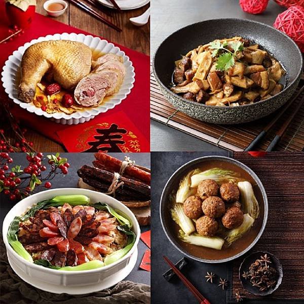 【PChome24h購物】亞緻餐飲『天香樓mini』暢銷年菜四件組