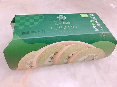 &lt;食記-全聯&gt;抹茶控出動-全聯抹茶紅豆捲蛋糕CP值超高之欲罷