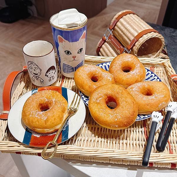 一個15五個50我媽最愛的黃昏市場古早味現炸甜甜圈(撒上滿滿