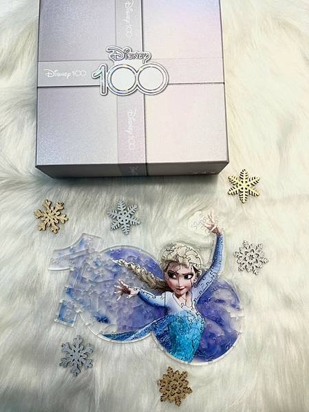 海裡魚艾莎款紀念木拼 - 迪士尼100周年慶限定商品