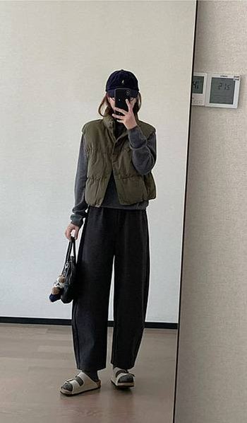 松弛隨意感穿搭