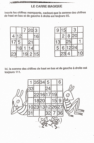 好玩的紙本數學遊戲（8-9歲）
