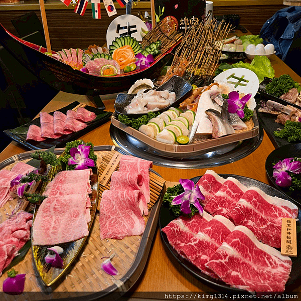 桃園新開幕燒肉吃到飽,福犇燒肉吃到飽推薦~竟然有鮭魚生魚片、手卷