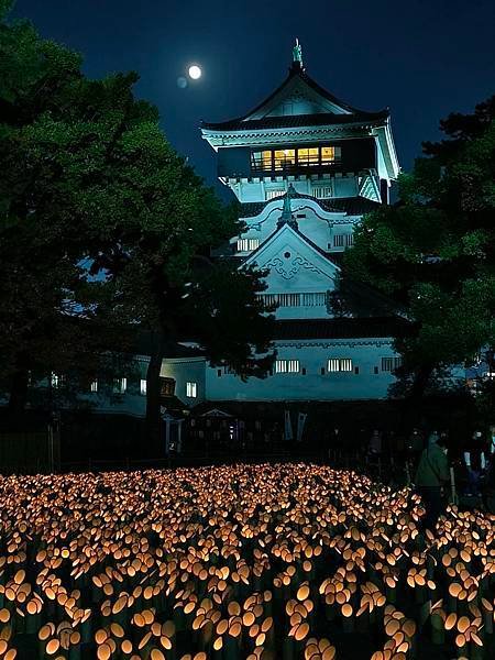 小倉城竹燈祭 祇園太鼓