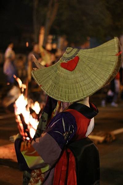 秋田夏祭 七夕繪燈籠祭  竿燈祭  西馬音內盆舞