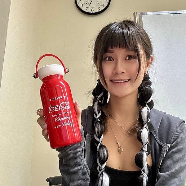 NONOO 可口可樂大容量吸管杯隨身瓶！